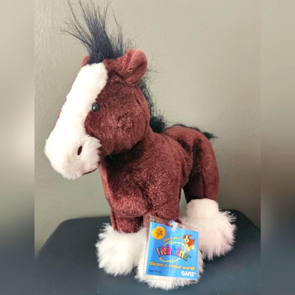 WEBKINZ Lil Kinz Clydesdale
